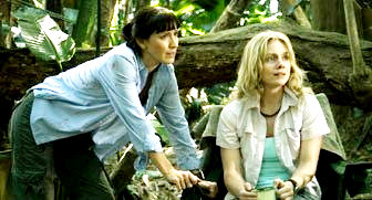 Louise Barnes stars as Rachel Rice and Christina Cole stars as Phoebe Drake in Focus Films' Surviving Evil (2009)