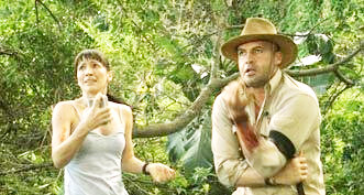 Louise Barnes stars as Rachel Rice and Billy Zane stars as Sebastian 'Seb' Beazley in Focus Films' Surviving Evil (2009)