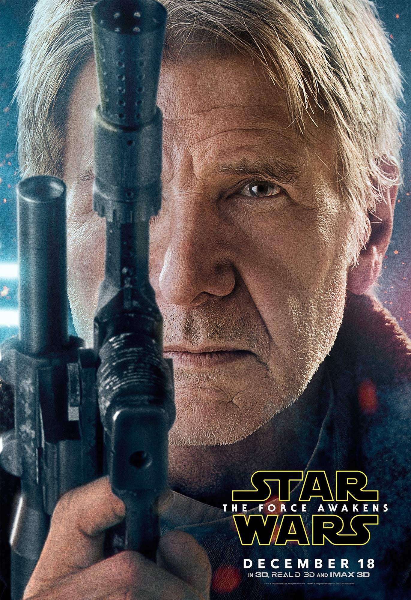 Poster of Walt Disney Pictures' Star Wars: The Force Awakens (2015)