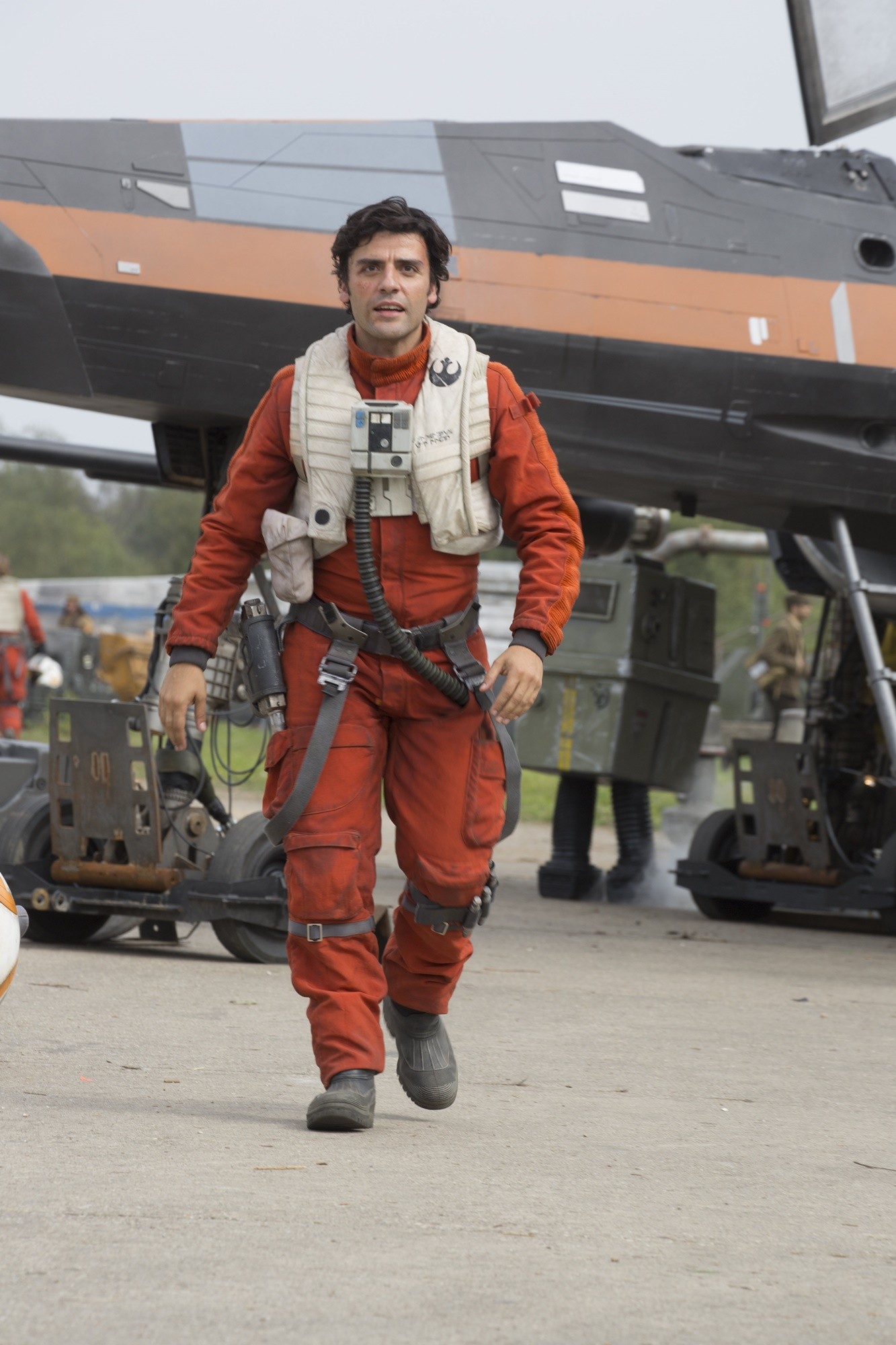 Oscar Isaac stars as Poe Dameron in Walt Disney Pictures' Star Wars: The Force Awakens (2015)