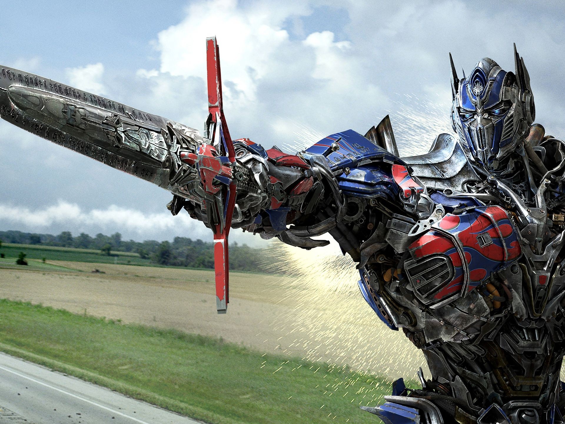 Optimus Prime from Paramount Pictures' Transformers: Age of Extinction (2014)