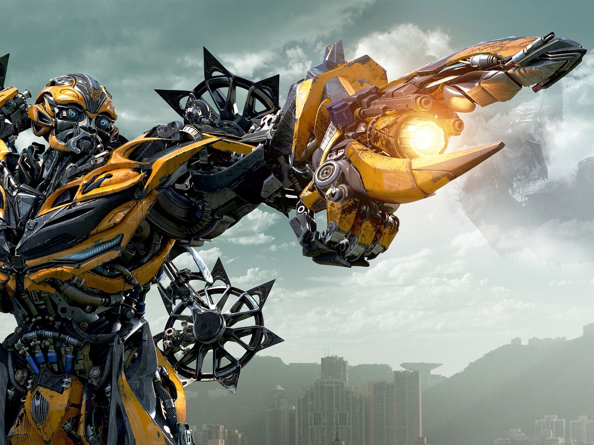 Bumblebee from Paramount Pictures' Transformers: Age of Extinction (2014)