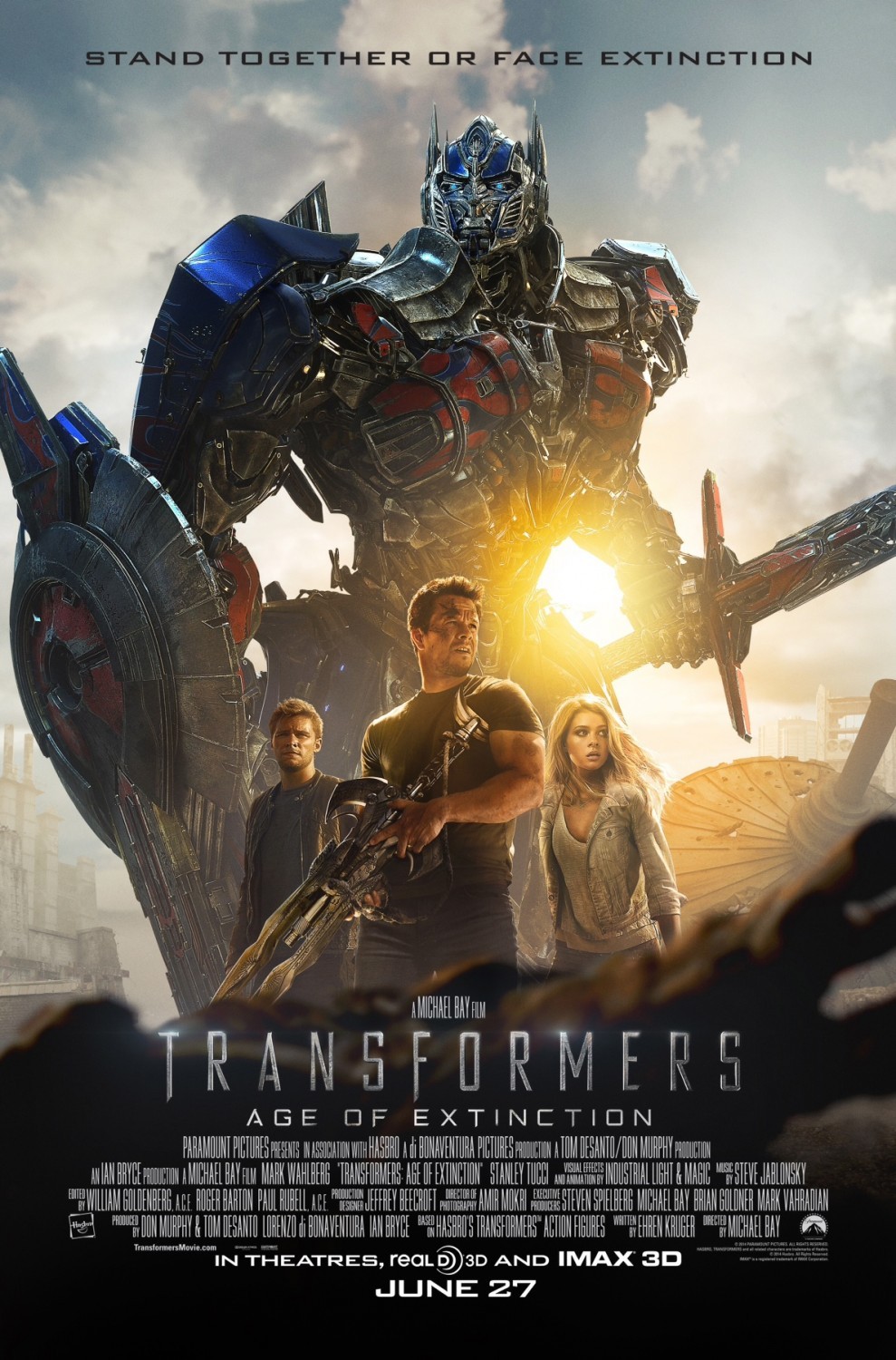 Poster of Paramount Pictures' Transformers: Age of Extinction (2014)