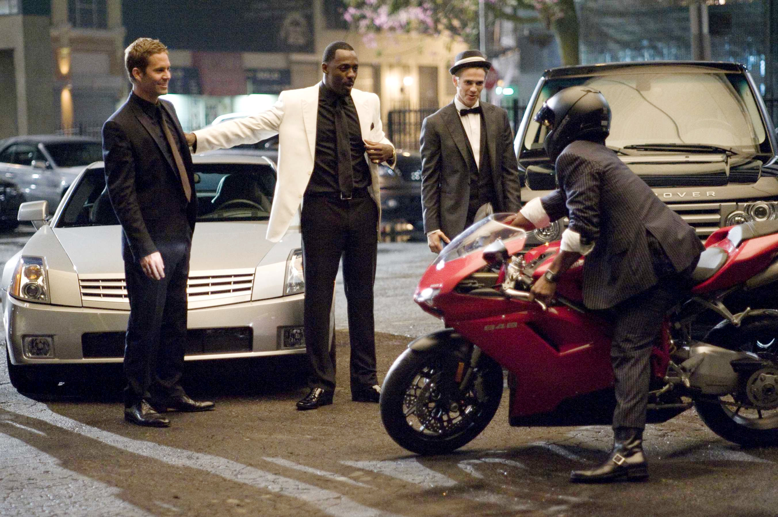 Paul Walker, Idris Elba and Hayden Christensen in Screen Gems' Takers (2010)