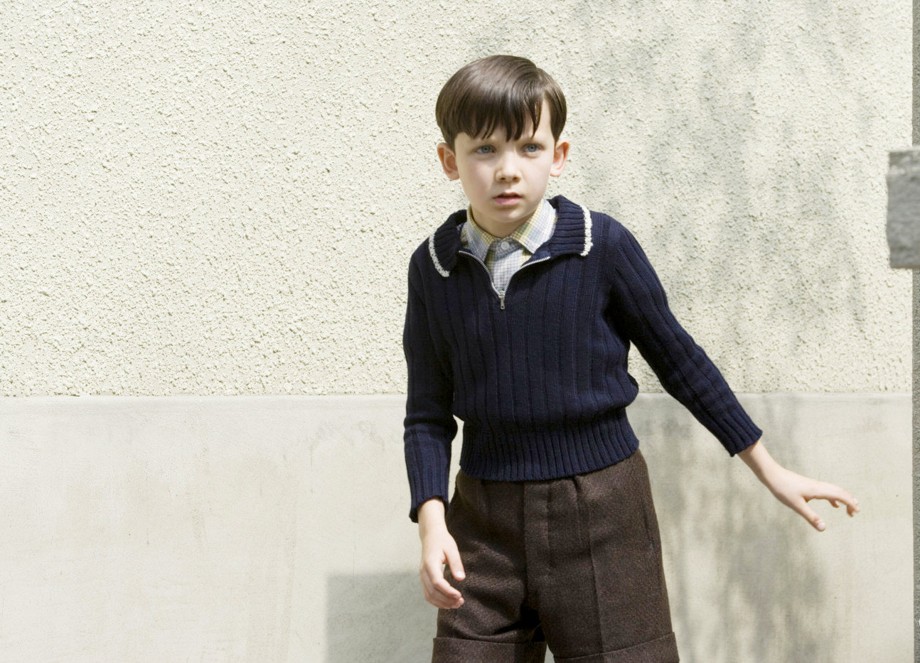 Asa Butterfield stars as Bruno in Miramax Films' The Boy in the Striped Pajamas (2008)