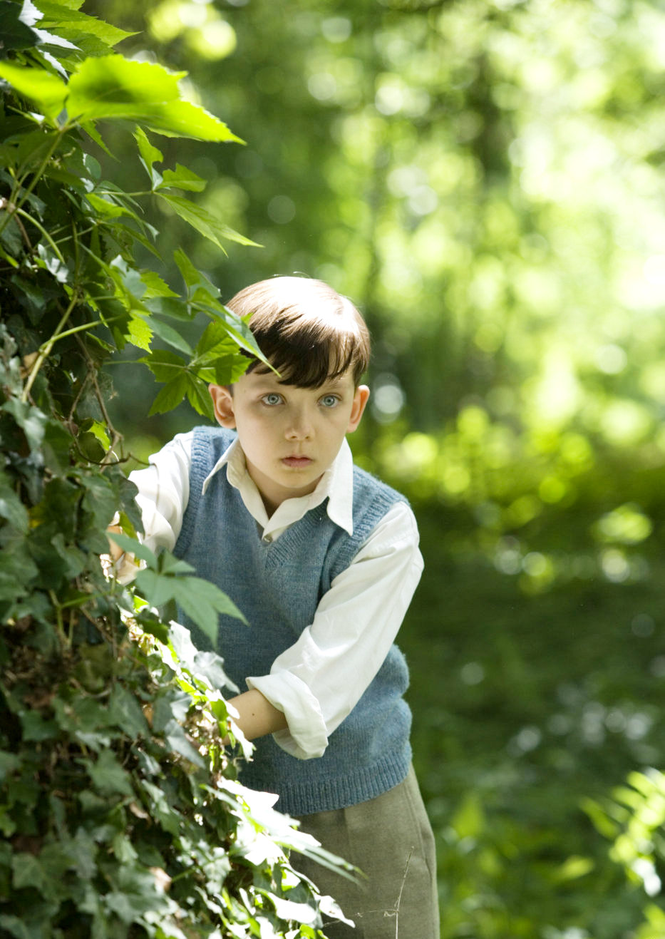 Asa Butterfield stars as Bruno in Miramax Films' The Boy in the Striped Pajamas (2008)