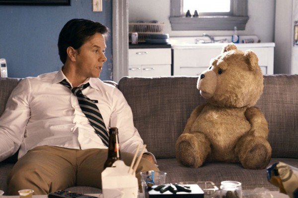 Mark Wahlberg stars as John and Ted in Universal Pictures' Ted (2012)