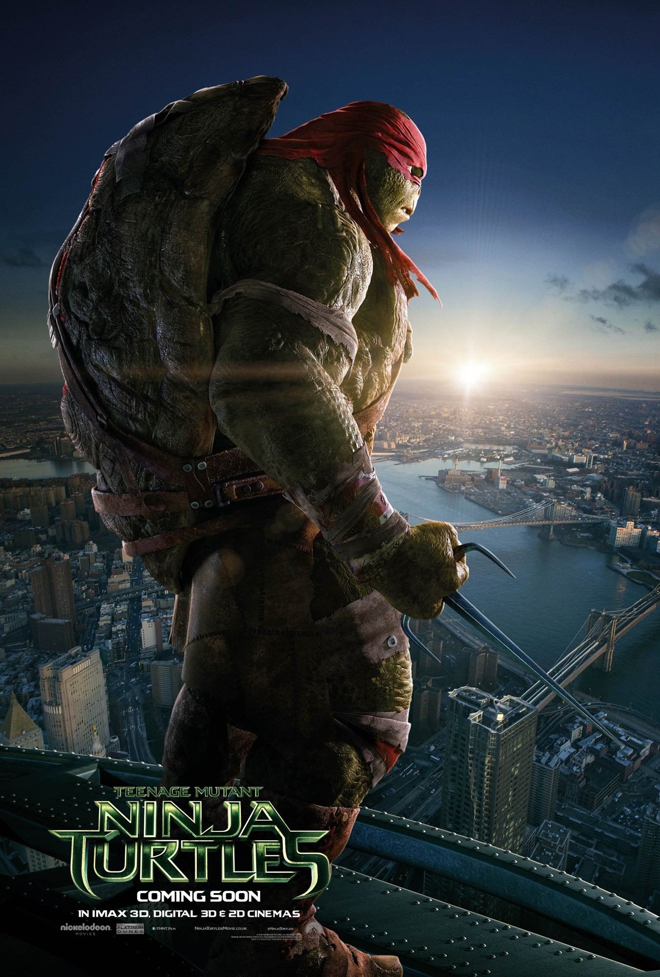 Poster of Paramount Pictures' Teenage Mutant Ninja Turtles (2014)