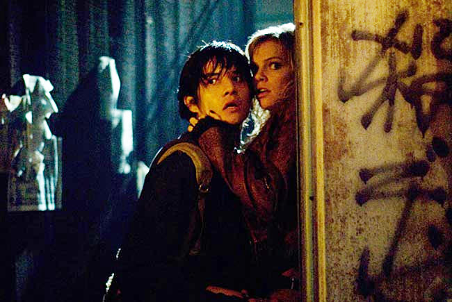 Jon Foo stars as Jin Kazama and Kelly Overton stars as Christie Monteiro in Crystal Sky Pictures' Tekken (2009)