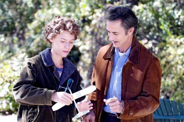 Claire Danes stars as Temple Grandin and David Strathairn stars as Professor Carlock in HBO Films' Temple Grandin (2010)