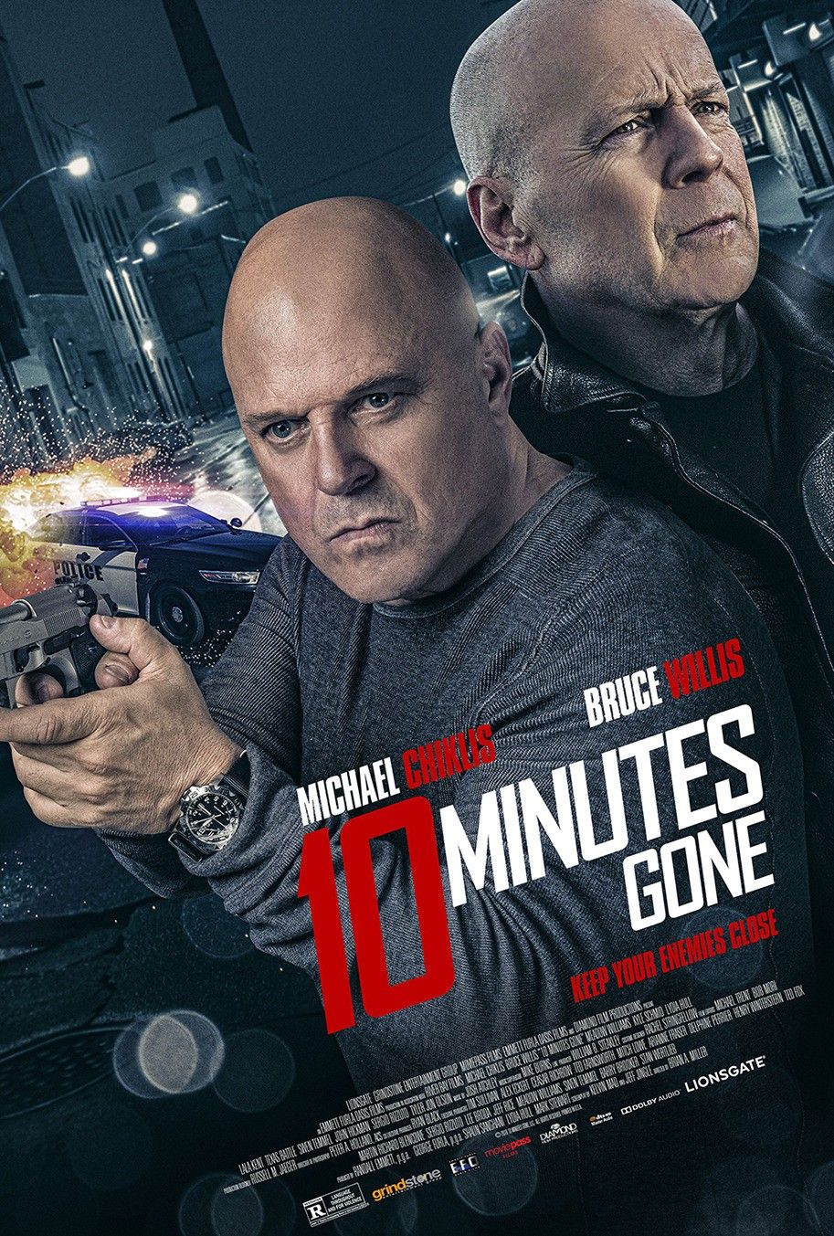 Poster of Lionsgate's 10 Minutes Gone (2019)