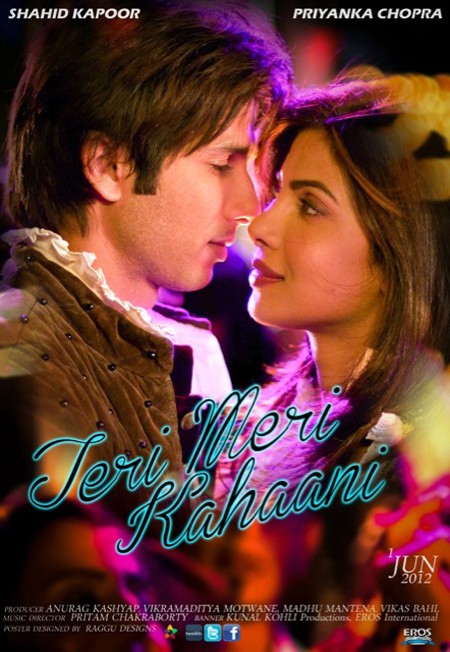 Poster of Eros International's Teri Meri Kahaani (2012)