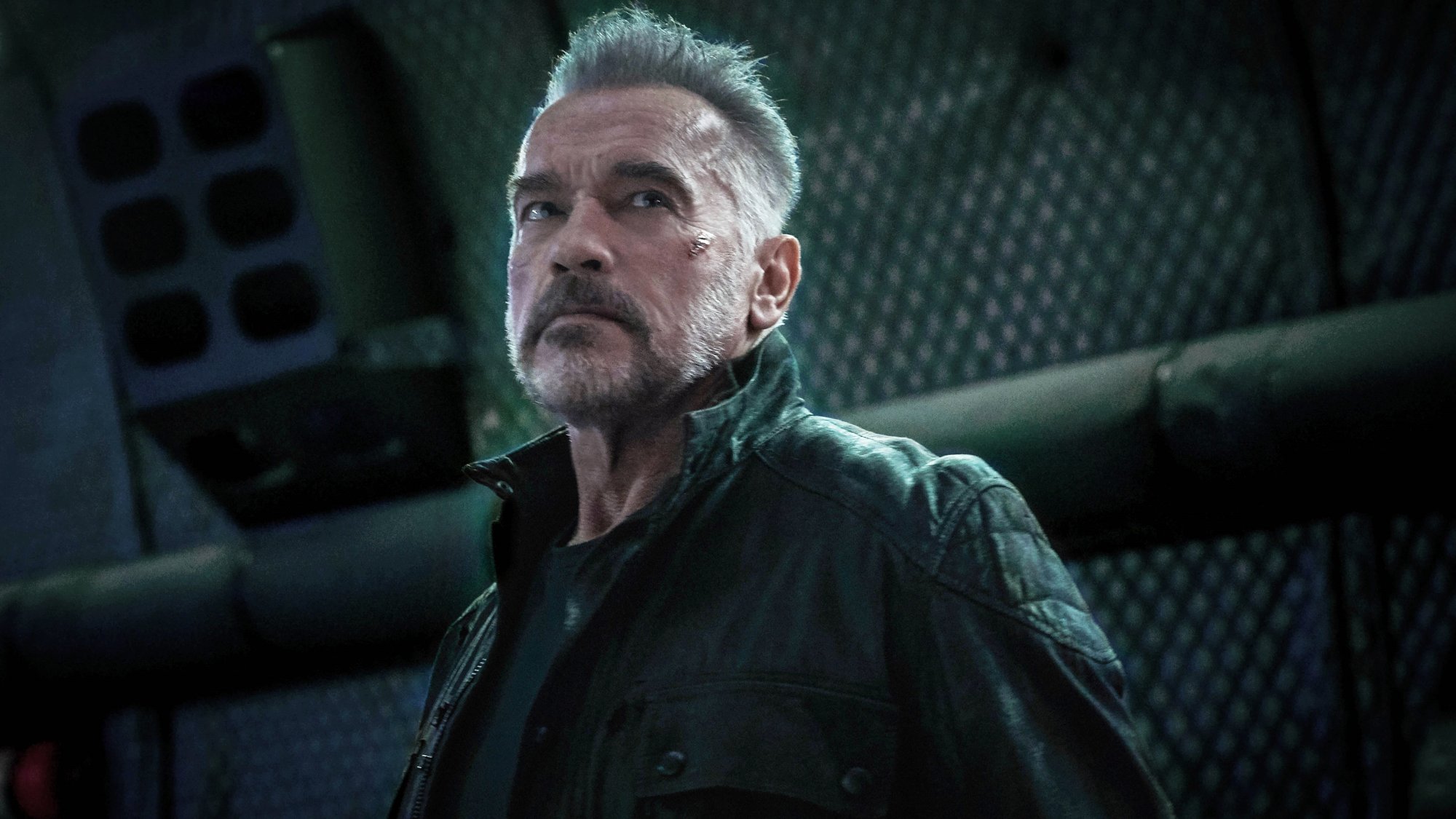 Arnold Schwarzenegger stars as The Terminator in Paramount Pictures' Terminator: Dark Fate (2019)