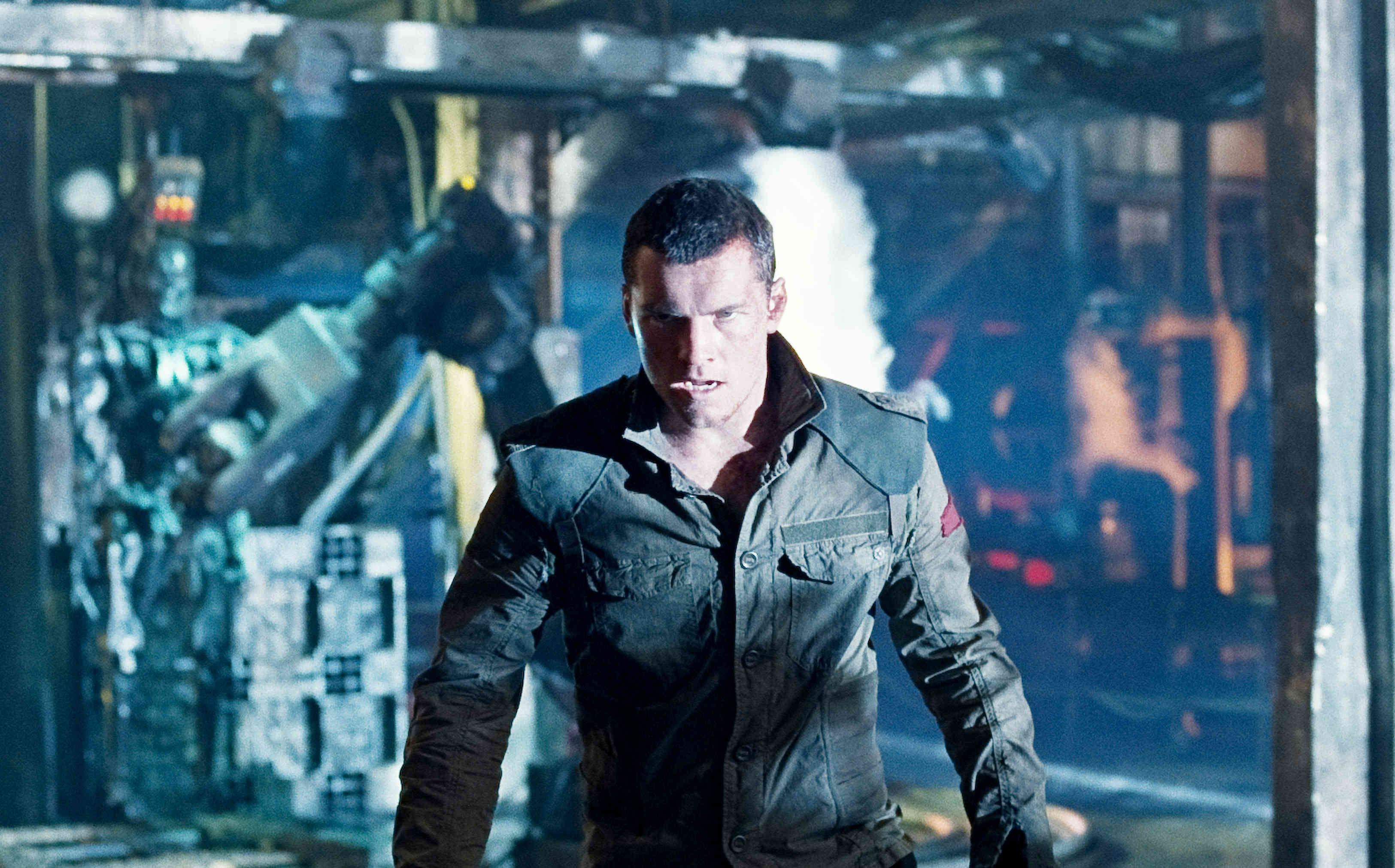Sam Worthington stars as Marcus Wright in Warner Bros. Pictures' Terminator Salvation (2009)