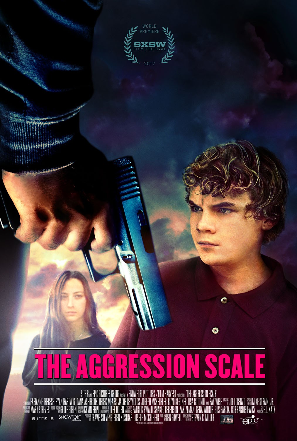 Poster of Anchor Bay Entertainment's The Aggression Scale (2012)