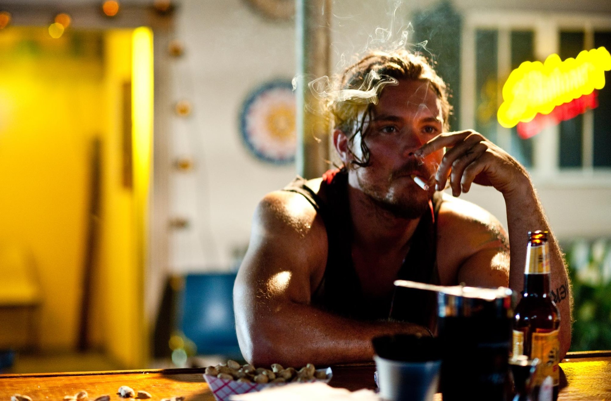 Clayne Crawford stars as Brick Oodie in Phase 4 Films' The Baytown Outlaws (2013)