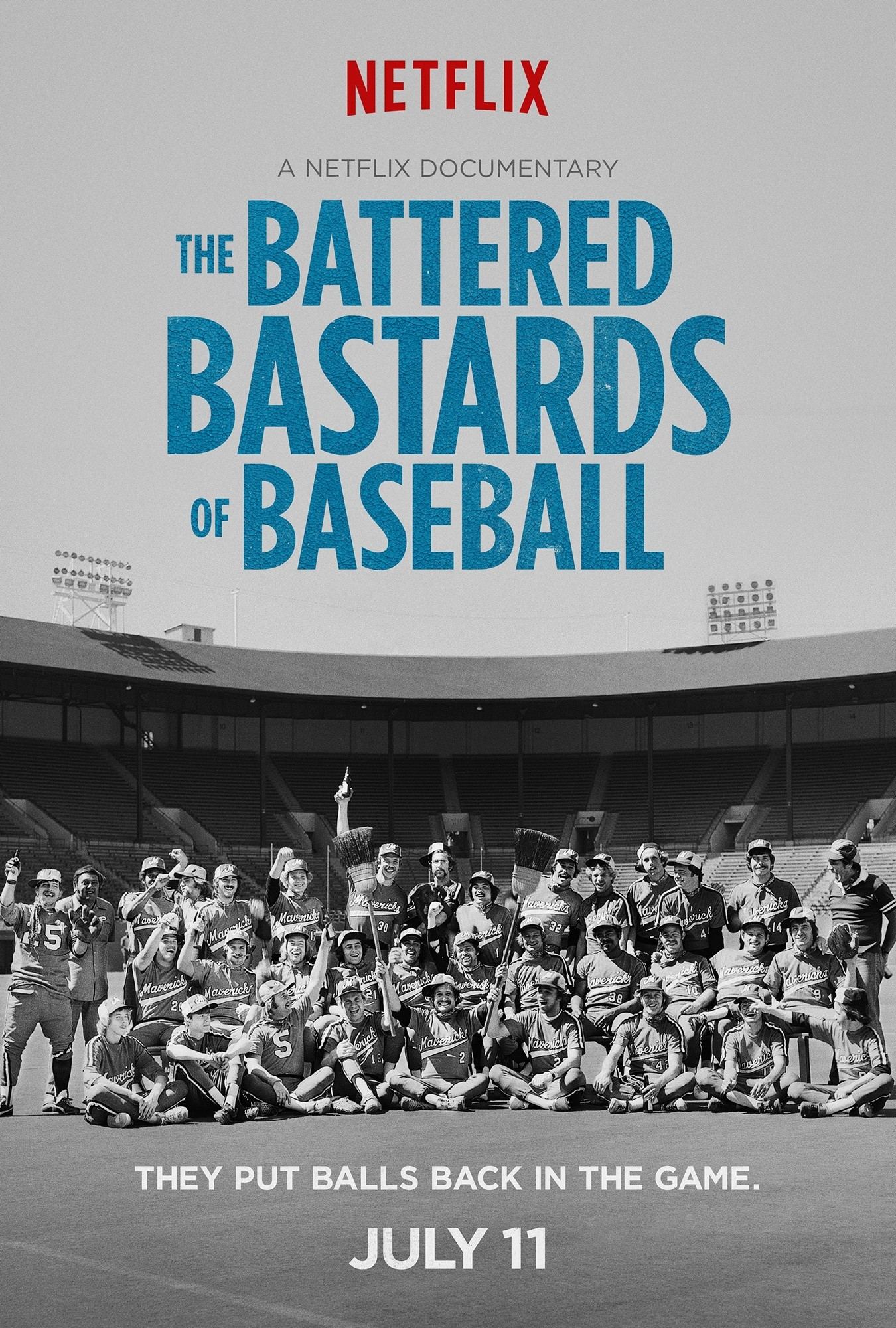 Poster of Netflix's The Battered Bastards of Baseball (2014)