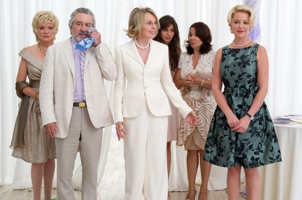 Patricia Rae, Robert De Niro, Diane Keaton and Katherine Heigl in Lionsgate Films' The Big Wedding (2013)