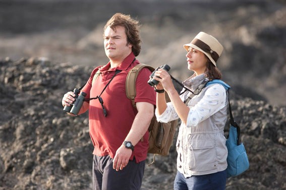 Jack Black stars as Brad Harris and Rashida Jones stars as Ellie in 20th Century Fox's The Big Year (2011)