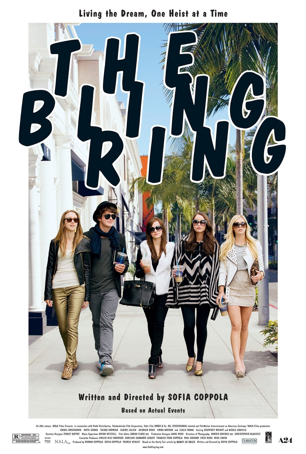 Poster of A24's The Bling Ring (2013)