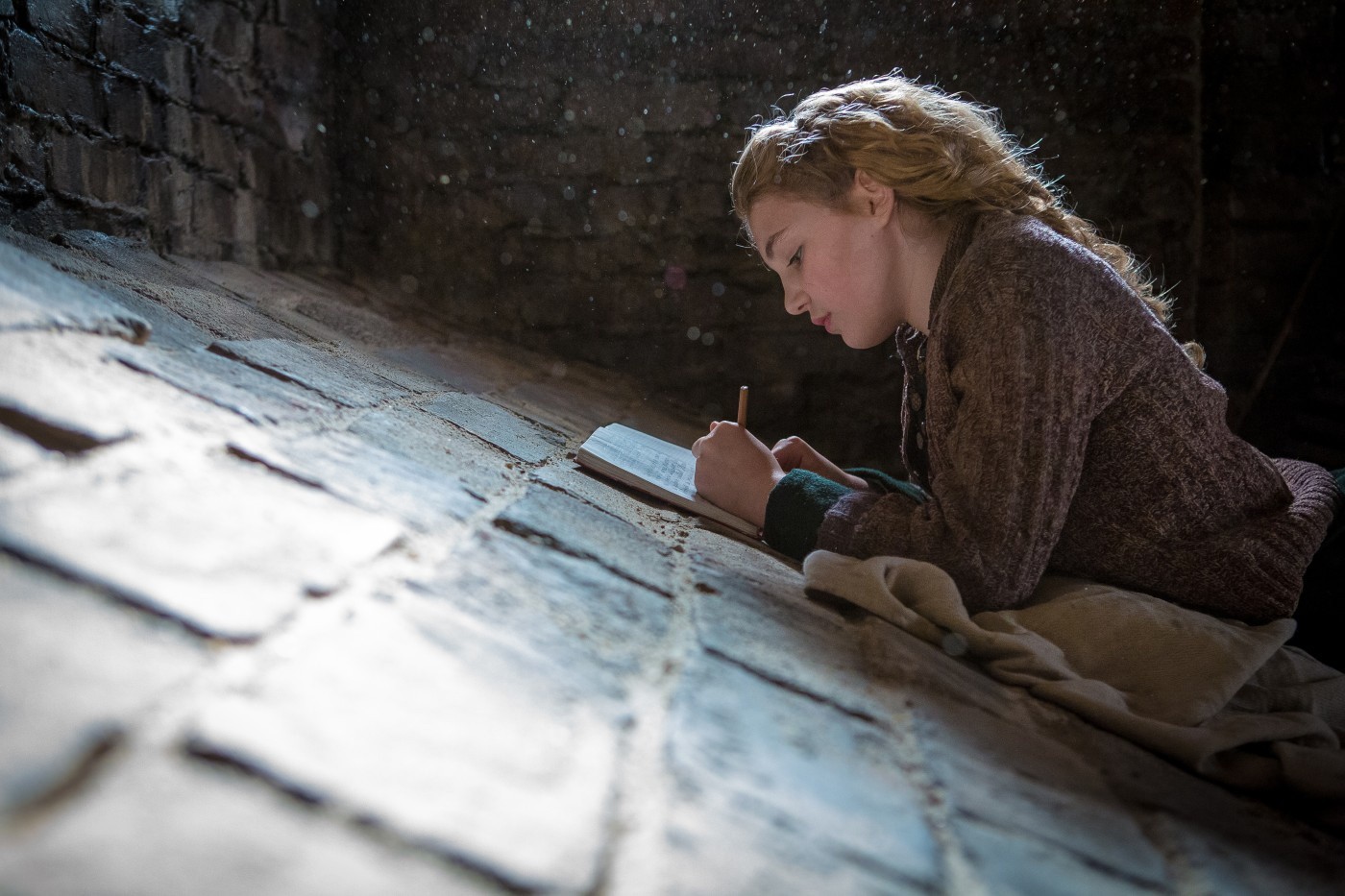 Sophie Nelisse stars as Liesel Meminger in 20th Century Fox's The Book Thief (2013)