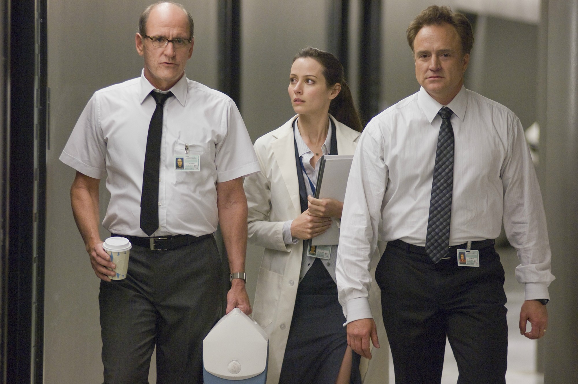 Richard Jenkins, Amy Acker and Bradley Whitford in Lionsgate Films' The Cabin in the Woods (2012)