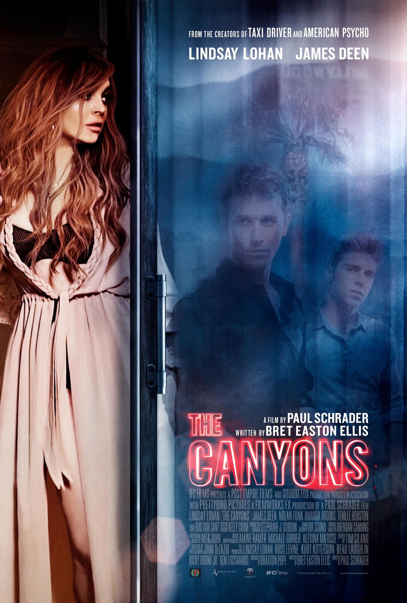 Poster of IFC Films' The Canyons (2013)