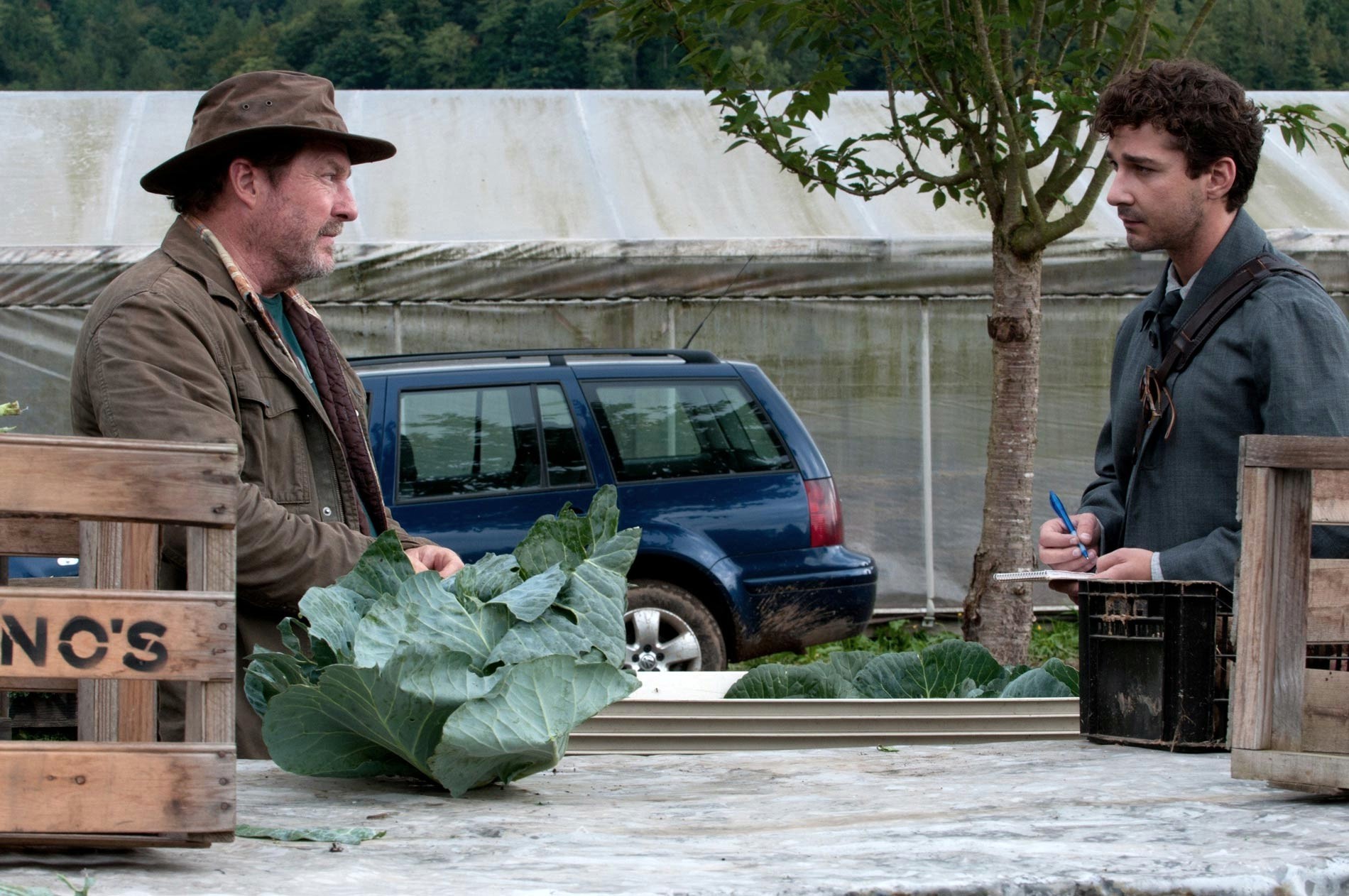 Nick Nolte stars as Donal and Shia LaBeouf stars as Ben Shepard in Sony Pictures Classics' The Company You Keep (2013)