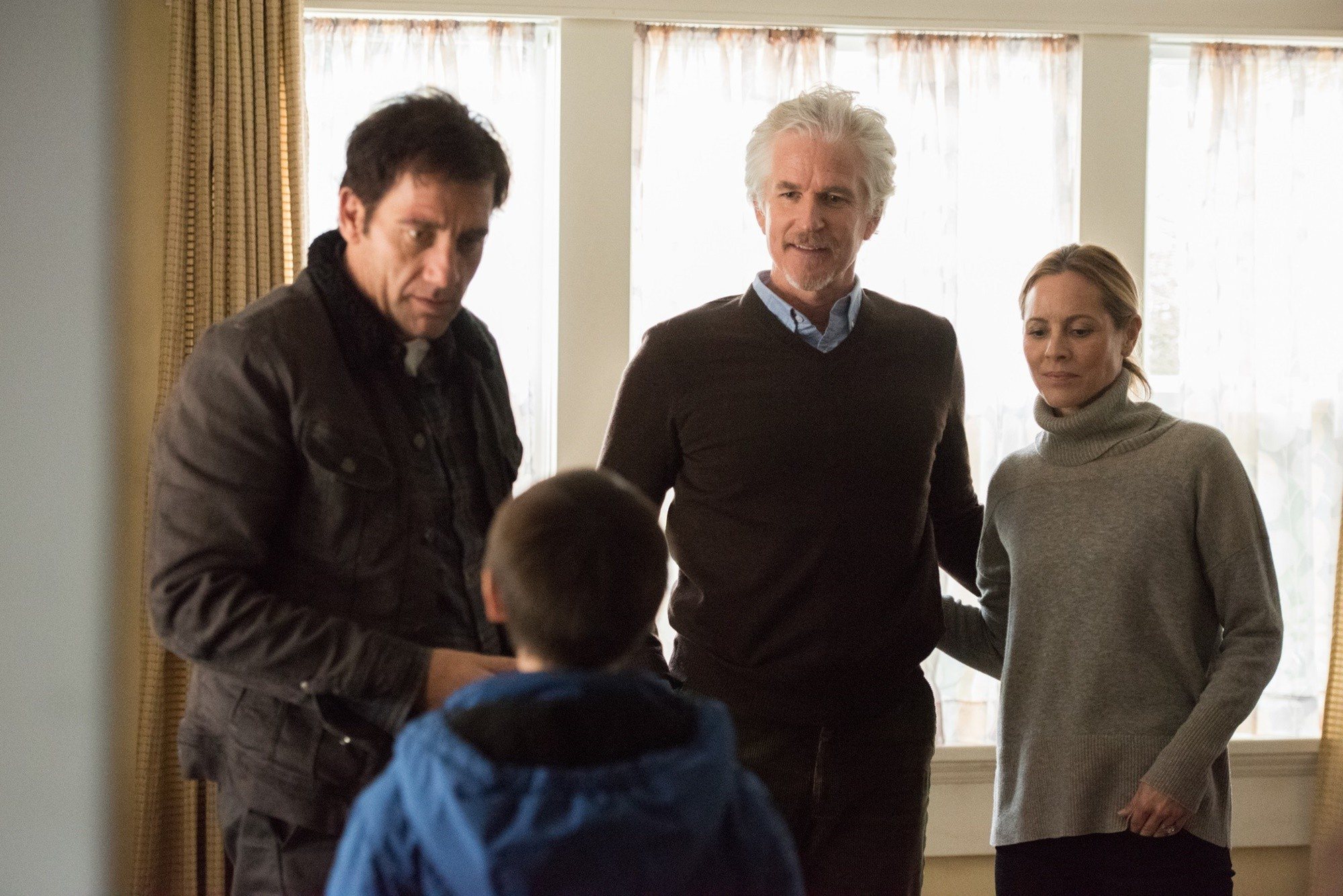 Clive Owen, Matthew Modine and Maria Bello in Saban Films' The Confirmation (2016)