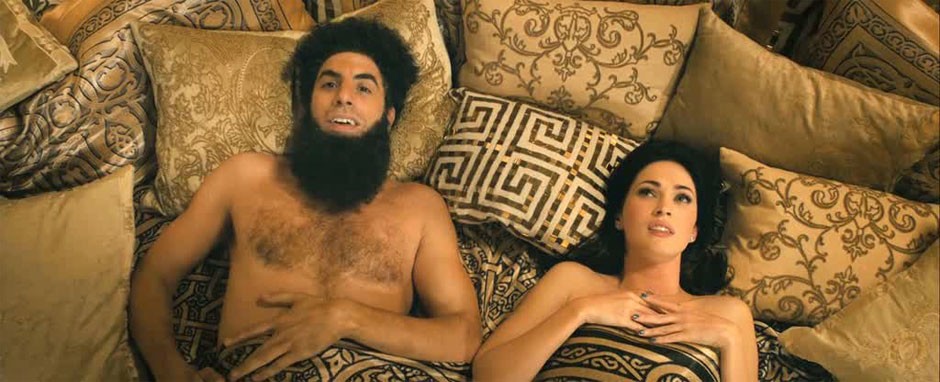 Sacha Baron Cohen stars as General Aladeen and Megan Fox stars as Herself in Paramount Pictures' The Dictator (2012)