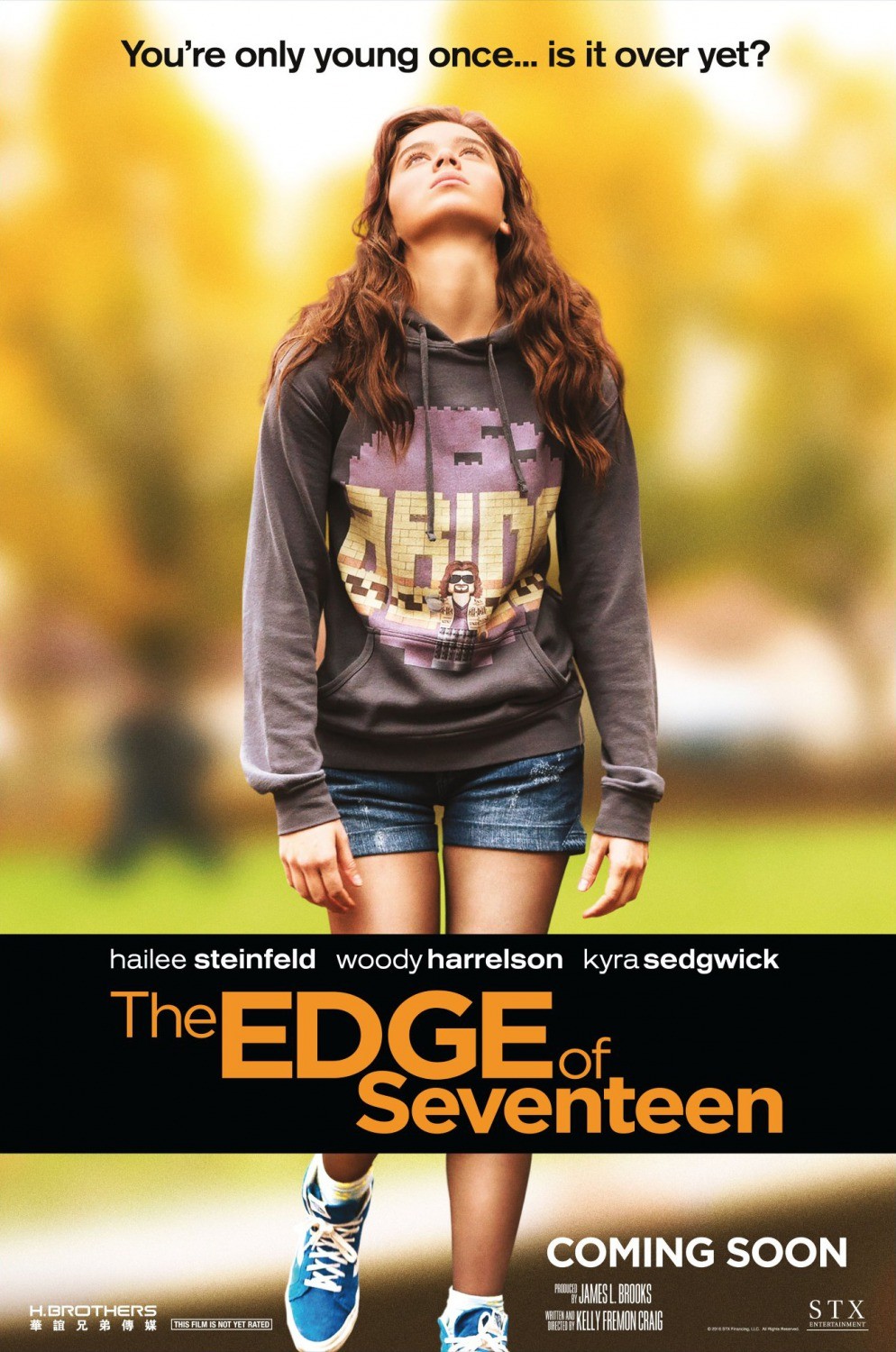 Poster of STX Entertainment's The Edge of Seventeen (2016)