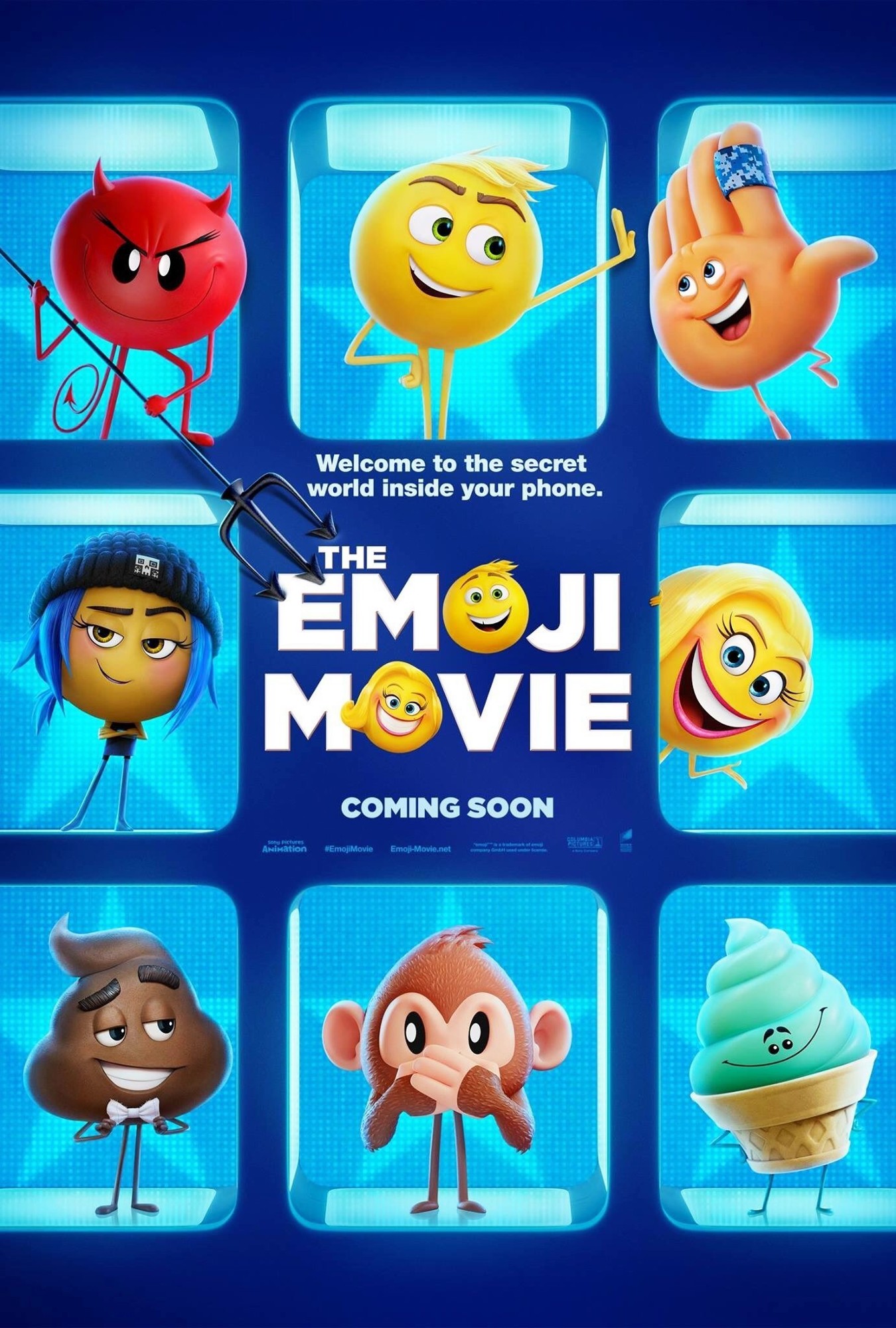 Poster of Sony Pictures Animation's The Emoji Movie (2017)