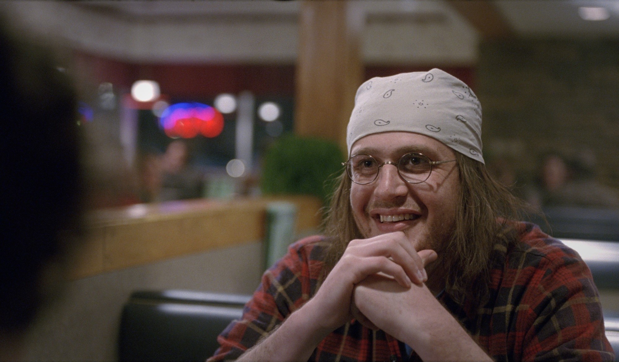 Jason Segel stars as David Foster Wallace in A24's The End of the Tour (2015)