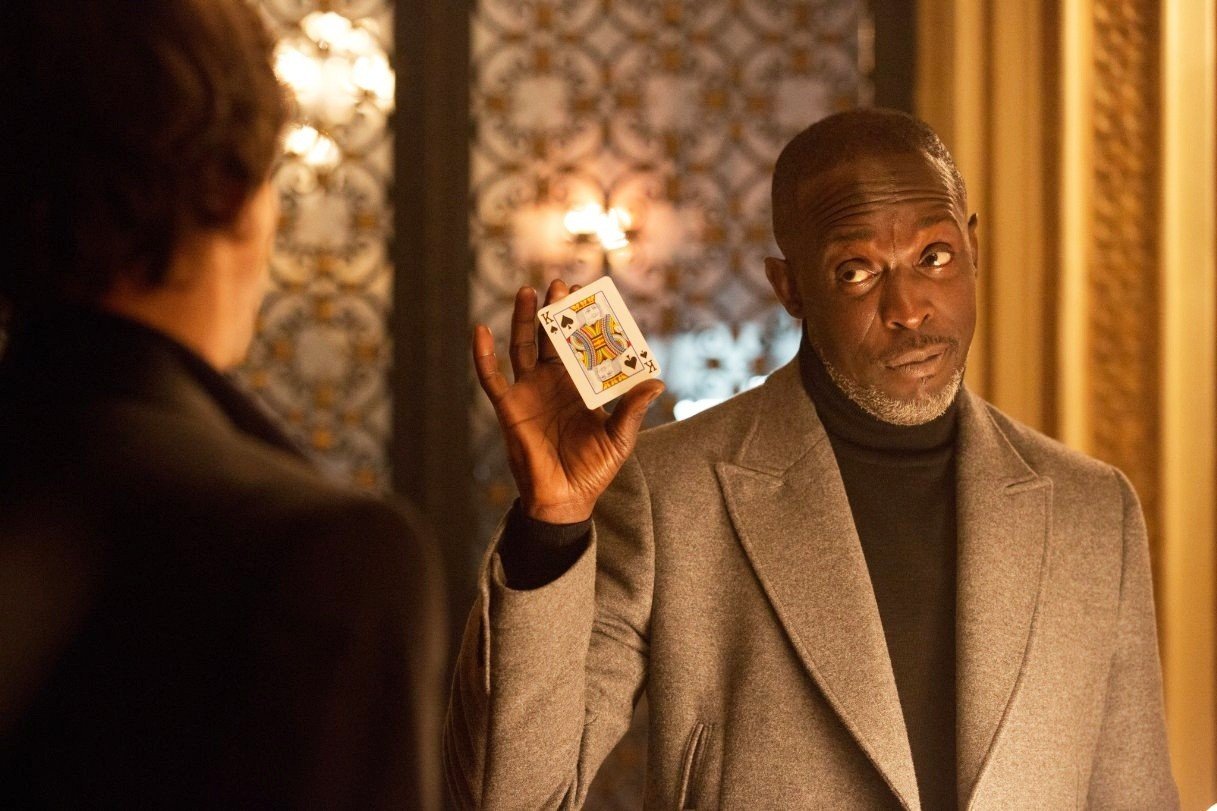 Michael K. Williams stars as Neville Baraka in Paramount Pictures' The Gambler (2014). Photo credit by Claire Folger.