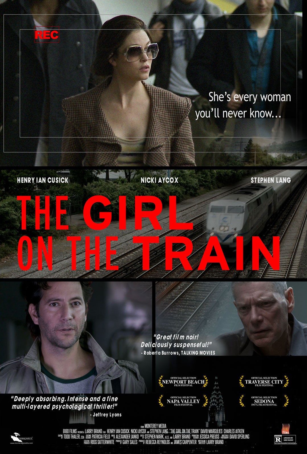 Poster of Monterey Media's The Girl on the Train (2014)