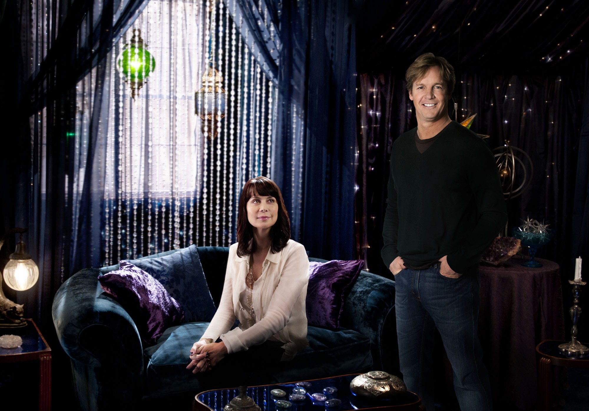 Catherine Bell stars as Cassandra Nightingale and Chris Potter stars as Jake Russell in Hallmark's The Good Witch's Family (2011)