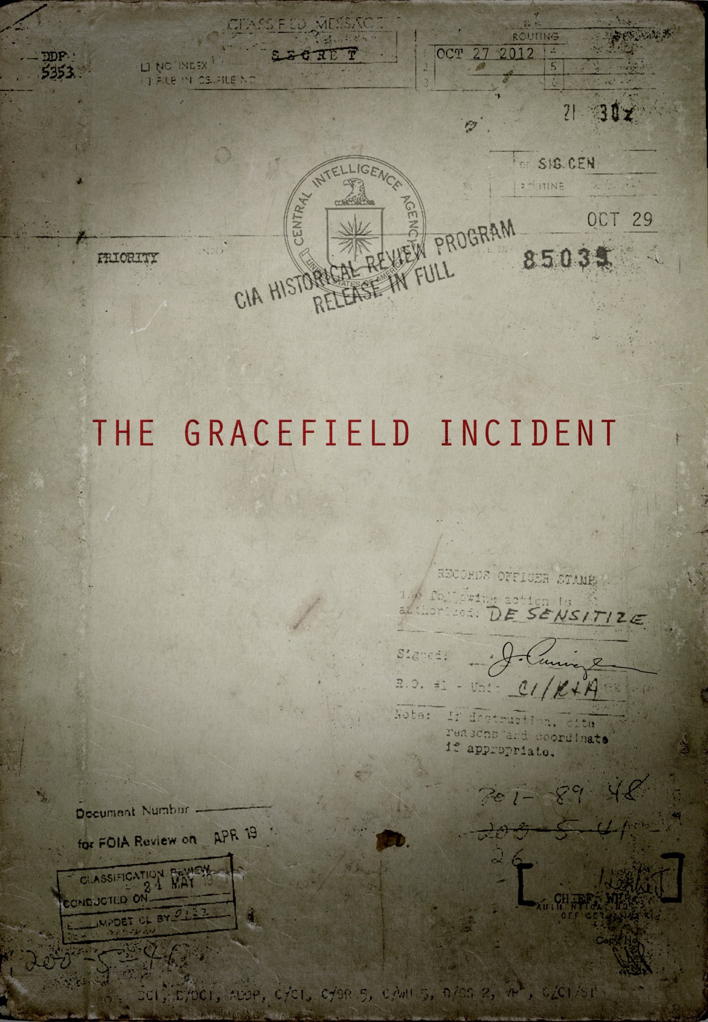 Poster of Momentum Pictures' The Gracefield Incident (2017)