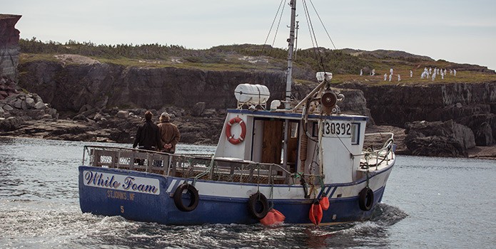 A scene from Entertainment One Films' The Grand Seduction (2014)