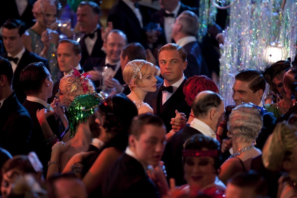 Carey Mulligan stars as Daisy Buchanan and Leonardo DiCaprio stars as Jay Gatsby in Warner Bros. Pictures' The Great Gatsby (2013)