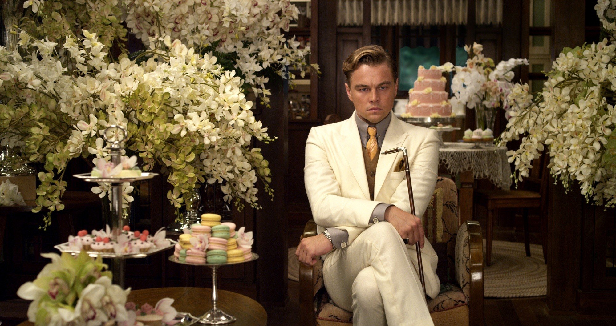 Leonardo DiCaprio stars as Jay Gatsby in Warner Bros. Pictures' The Great Gatsby (2013)