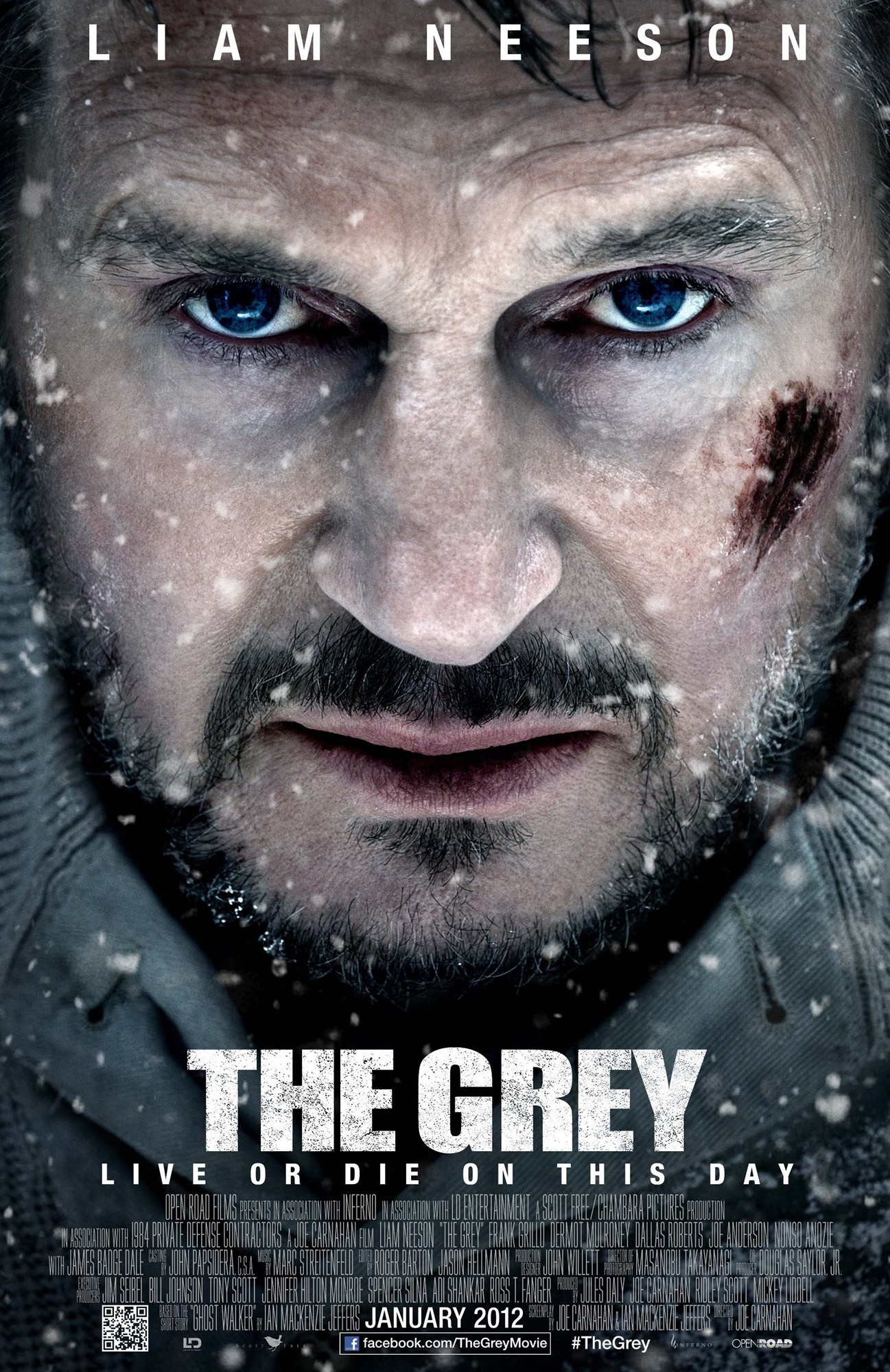 Poster of Open Road Films' The Grey (2012)