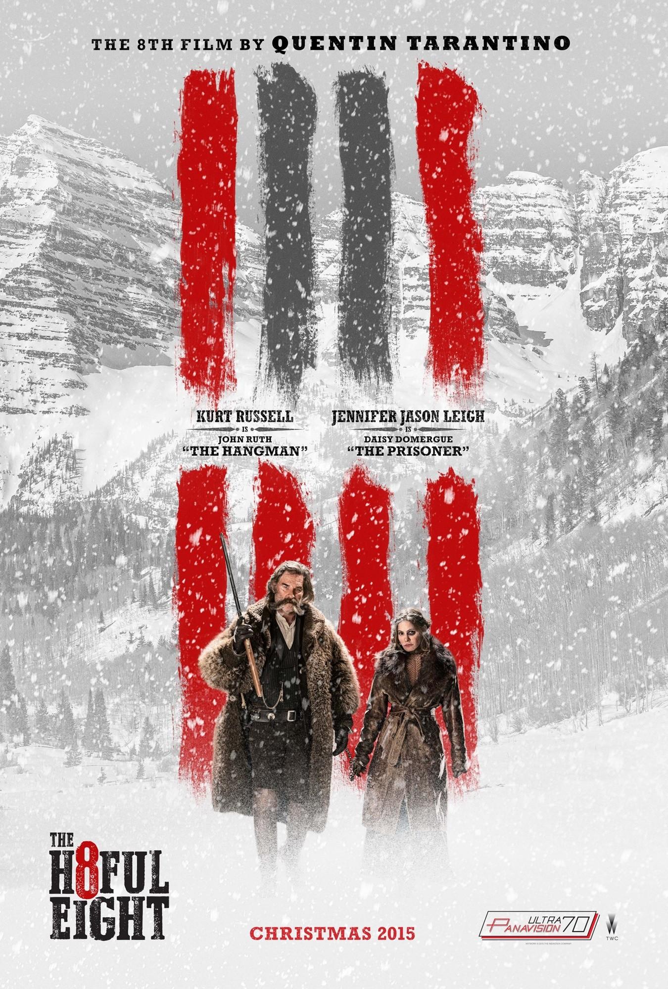 Poster of The Weinstein Company's The Hateful Eight (2015)