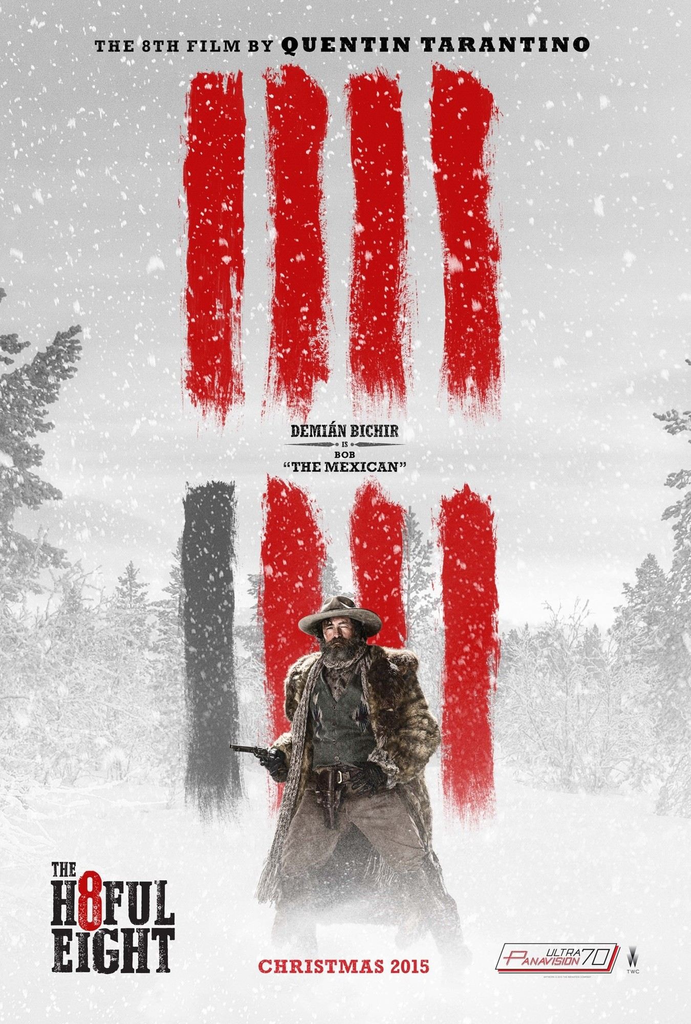 Poster of The Weinstein Company's The Hateful Eight (2015)