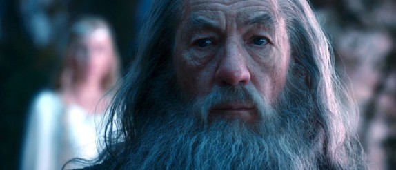Ian McKellen stars as Gandalf in Warner Bros. Pictures' The Hobbit: An Unexpected Journey (2012)