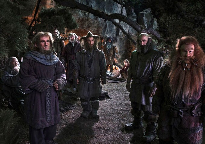 Adam Brown, Jed Brophy, Graham McTavish and Peter Hambleton in Warner Bros. Pictures' The Hobbit: An Unexpected Journey (2012)