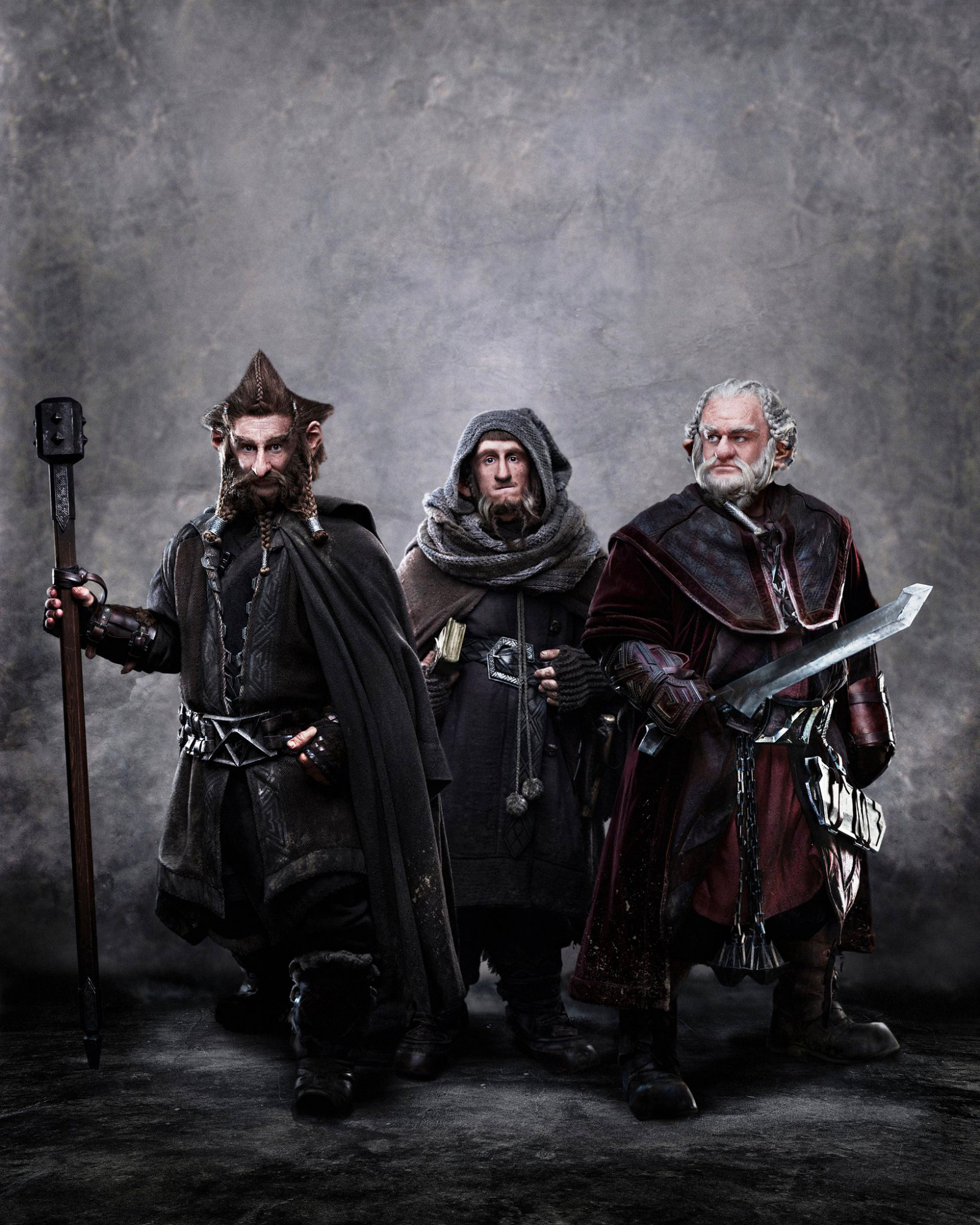 Jed Brophy, Adam Brown and Mark Hadlow in Warner Bros. Pictures' The Hobbit: An Unexpected Journey (2012)