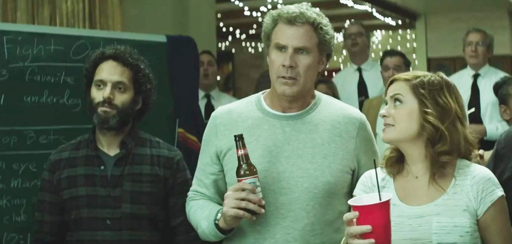 Jason Mantzoukas, Will Ferrell and Amy Poehler in Warner Bros. Pictures' The House (2017)