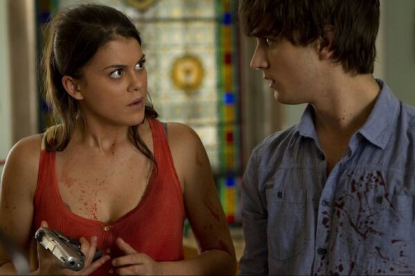Lindsey Shaw and Landon Liboiron stars as Will in Anchor Bay Films' The Howling: Reborn (2011)