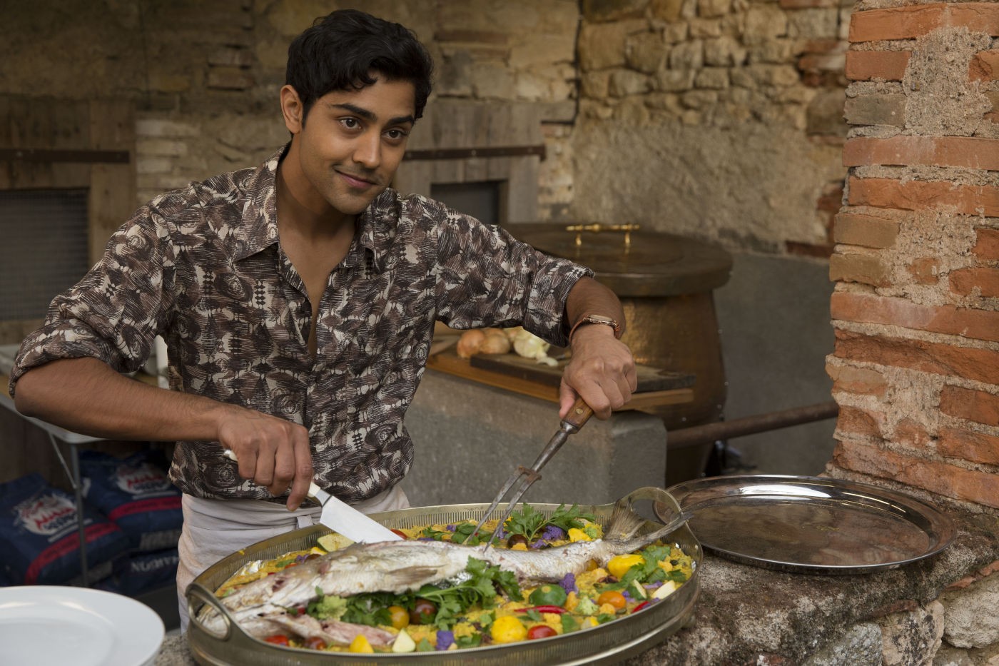 Manish Dayal stars as Hassan Haji in Walt Disney Pictures' The Hundred-Foot Journey (2014)