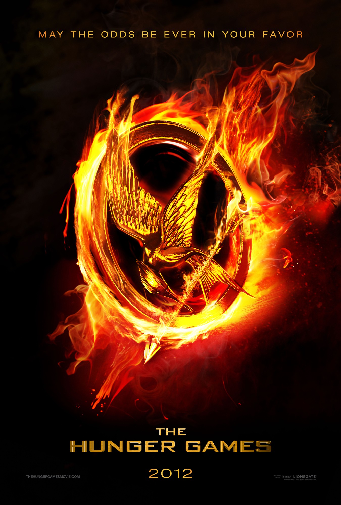 Poster of Lionsgate Films' The Hunger Games (2012)